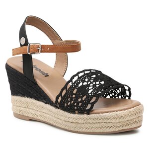 Espadrilky Refresh - 170701 Black.