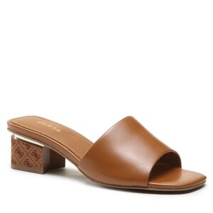 Šľapky Guess - Yara FL6YAR LEA03 COGNA.