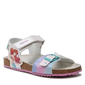 Sandále Geox - J Adriel Girl J358MA000NFC1044 D White/Aquamarine.