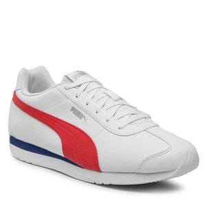 Sneakersy Puma - Turin 3 383037 08 White/High Risk Red/Limoges.