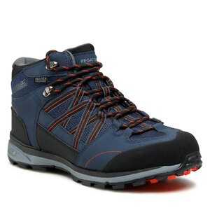 Trekingová obuv Regatta - Samaris II Mid RMF539 Navy/Burnt Salmon F96.