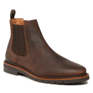 Členková obuv s elastickým prvkom Salamander - Nivus 31-48302-74 Brown.