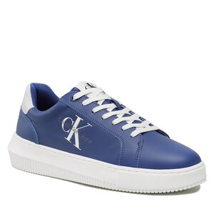 Sneakersy Calvin Klein Jeans - Chunky Cupsole Monologo YM0YM00681 Rich Navy/White 0G2.