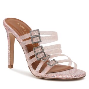 Šľapky Kurt Geiger - Pierra Vinyl Mule 9105153999 Pale Pink.