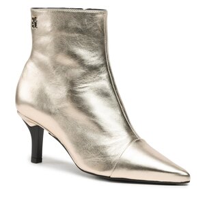 Členková obuv Tommy Hilfiger - Pointy Heel Boot FW0FW07048 Gold 0HS.