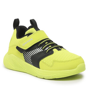 Sneakersy Geox - J Sprintye Boy J26GBA0CE14C3707 S Lime/Black.