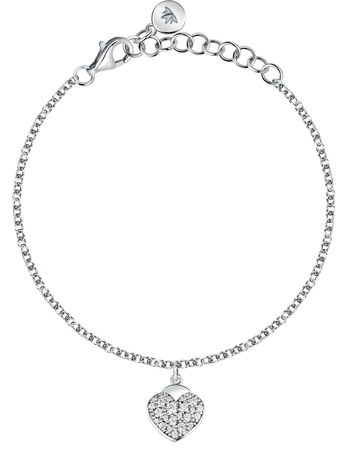 Morellato Romantický oceľový náramok s kryštálmi Istanti SAVZ20.