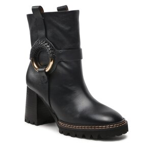 Členková obuv See By Chloé - Texan SB39062A Black 999.