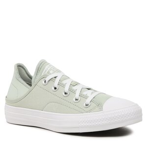 Plátenky Converse - Ctas Crush Heel Ox A04369C Summit Sage/White/Summit Sage.