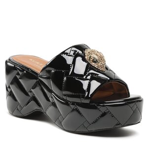 Šľapky Kurt Geiger - Kensington Wedge Mulle 8650900309 Black.