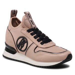 Sneakersy DKNY - Sabatini K4261395 Gold Sand AHF.