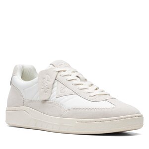 Poltopánky Clarks - CraftRally Ace White/White.