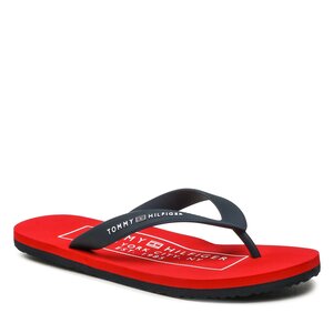 Žabky Tommy Hilfiger - Rubber Hilfiger Beach Sandal FM0FM04468 Desert Sky DW5.
