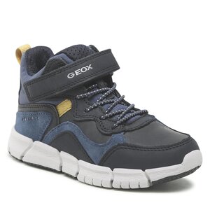 Šnurovacia obuv Geox - J Flexyper B.B Abx A  J269XA 032ME C0700 S Navy/Avio.