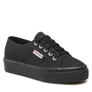 Tenisky Superga - 2730 Mid Platform S2127IW Full Black 996.
