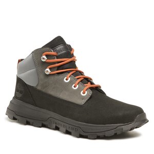 Trekingová obuv Timberland - Treeline Mid TB0A438K0151 Black Nubuck W Grey.