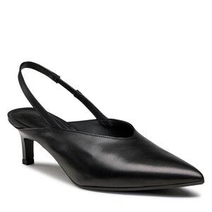 Sandále Calvin Klein - Geo Stil Slingback Pump 50 HW0HW01345 Ck Black BEH.