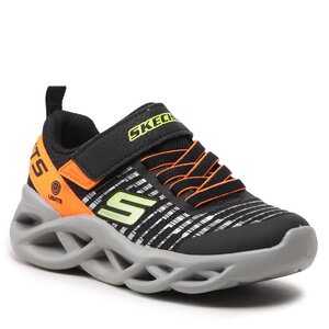 Sneakersy Skechers - Novlo 401650L/BKOR Black/Orange.