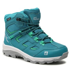 Trekingová obuv Jack Wolfskin - Vojo Texapore Mid K 4042181 Green/Dark Green.