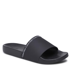 Šľapky Calvin Klein - Pool Slide Rubber HM0HM00981 Ck Black BEK.