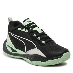 Topánky Puma - Playmaker 385841 08 Puma Black/White/Light Mint.
