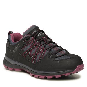Trekingová obuv Regatta - Lady Samaris II Low Black/Purple 2QT.