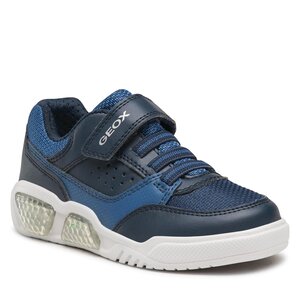 Sneakersy Geox - J Illuminus Boy J35GVB0BU11C0700 S Navy/Avio.
