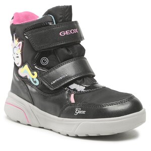Snehule Geox - J Sveggen G.B Abx A J268AA 0FUNF C9240 D Black/Multicolor.