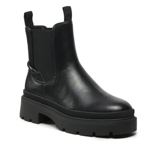 Členková obuv s elastickým prvkom Tamaris - 1-25405-29 Black Uni 007.