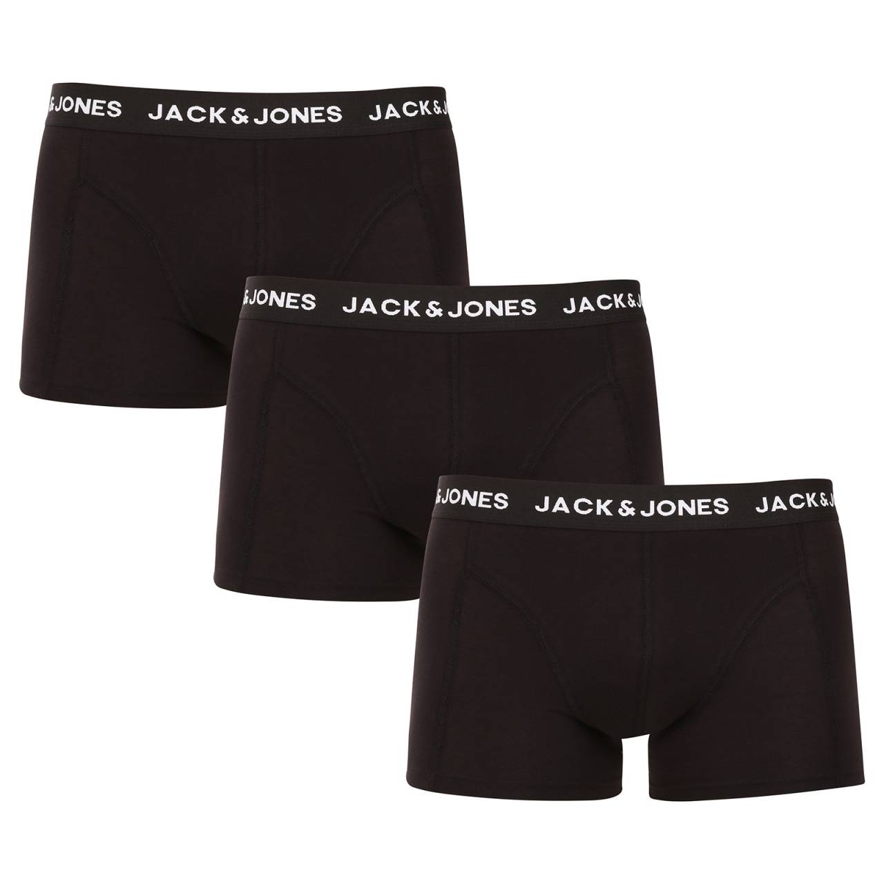 3PACK pánske boxerky Jack and Jones čierne (12171944) S, trenky.
 
Hľadáš kvalitné, ale zároveň cenovo dostupné boxerky?
 
Boxerky Jack & Jones sú vyrobené z príjemného materiálu, majú moderný strih, ktorý perfektne padne na každodenné nosenie.
Viac sa dozvieš v klasických informáciách o produkte.