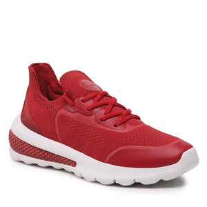 Sneakersy Geox - D Spherica Actif A D35THA 06K7Z C7004 Dk Red.