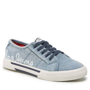 Tenisky Pepe Jeans - Brady Denim W PLS31438 Factory Blue 560.