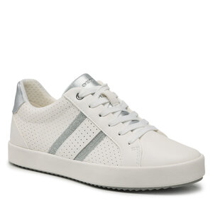 Sneakersy Geox - D Blomiee F D356HF 054AJ C1151 Optic White/Silver.