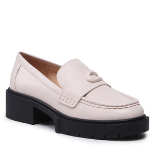 Loafers Coach - Leah Loafer CB990  Chalk.