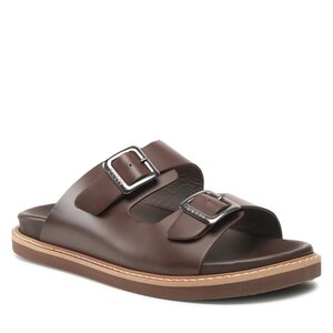 Šľapky Guess - Sapata FM6SAP LEA03 BROWN.