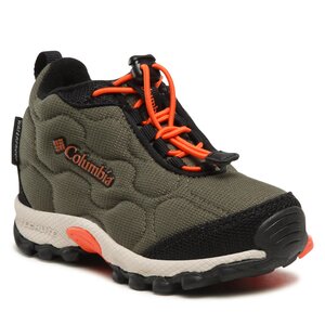 Trekingová obuv Columbia - Childrens Firecamp Mid 2 Wp BC1201 Nori/Red Quartz.