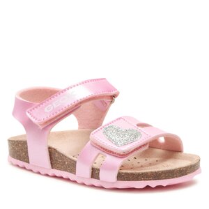 Sandále Geox - B Sandal Chalki Girl B352RA0NFKCC0514 S Pink/Silver.