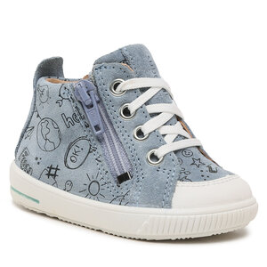 Sneakersy Superfit - 1-000362-8010 M Blue/White.