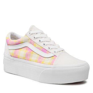 Tenisky Vans - Old Skool Stac VN0A7Q5MGBX1 Pastel Picnic Pink Plaid.