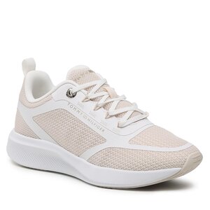 Sneakersy Tommy Hilfiger - Active Mesh Trainer FW0FW06981 White YBS.