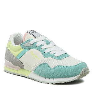 Sneakersy Pepe Jeans - London Basic G PGS30564 Aqua 508.