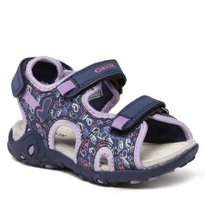Sandále Geox - J Sandal Whinberry G J35GRD0CE15CF48E M Navy/Dk Lilac.