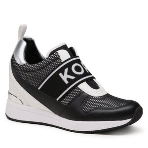 Sneakersy MICHAEL Michael Kors - Maven Slip On Trainer 43R3MVFP1D Blk/Opticwht.