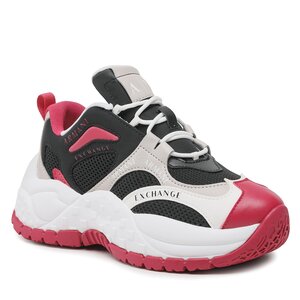 Sneakersy Armani Exchange - XDX120 XV708 S620 Black/Cherry.