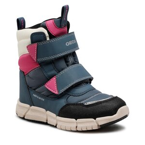 Snehule Geox - J Flexyper G.B Abx B J16APB 0FU50 C4117 S Avio/Fuchsia.