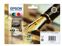 Epson T16364012, T163640, 16XL azurová/purpurová/žltá/čierná (cyan/magenta/yellow/black) originálna cartridge.
Prečo kúpiť našu originálnu náplň Epson?
 
 

Originálne cartridge = záruka priamo od výrobcu tlačiarne
100% použitie v tlačiarni - spoľahlivá a bezproblémová tlač
Použitím originálnej náplne predlžujete životnosť tlačiarne
Osvedčená špičková kvalita - jasný a čitateľný text, jemná grafika, kvalitnejšie obrázky
Použitie originálnej kazety ponúka rýchly a vysoký výkon a napriek tomu stabilné výsledky = EFEKTÍVNA TLAČ
Jednoduchá inštalácia a údržba
Zabezpečujeme bezplatnú recykláciu originálnych náplní
Garancia Vašej spokojnosti pri použití našej originálnej náplne

C13T16364012