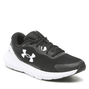 Topánky Under Armour - Ua Bgs Surge 3 3024989-001 Blk/Wht.