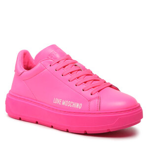 Sneakersy LOVE MOSCHINO - JA15304G1GID0604 Fluo Fuxia.