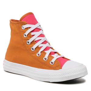 Plátenky Converse - Ctas Hi A00862C Monarch/Strawberry Jam/White.