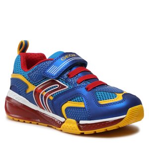 Sneakersy Geox - J Bayonyc B.A J16FEA 05014 C0833 D Royal/Red.